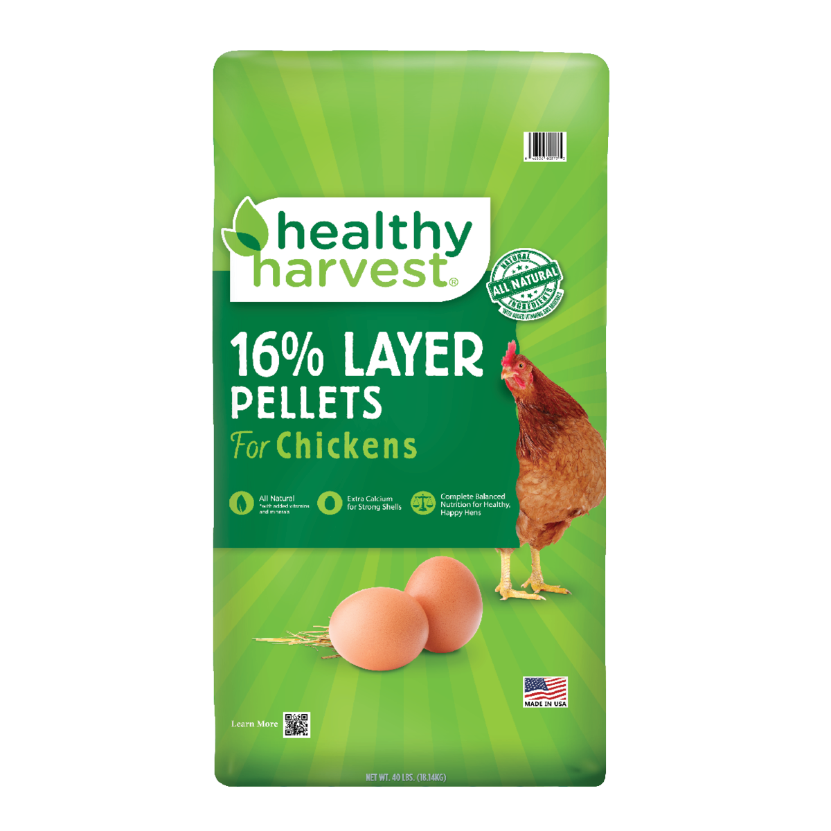 16% Layer Pellets 40 lb Bag