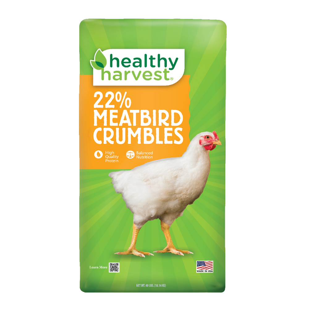 22% Meatbird Crumbles 40 lb Bag