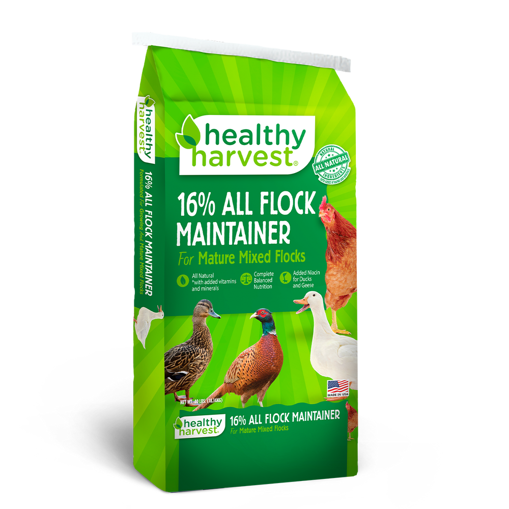 16% All Flock Maintainer for mature mixed flocks 40lb Bag