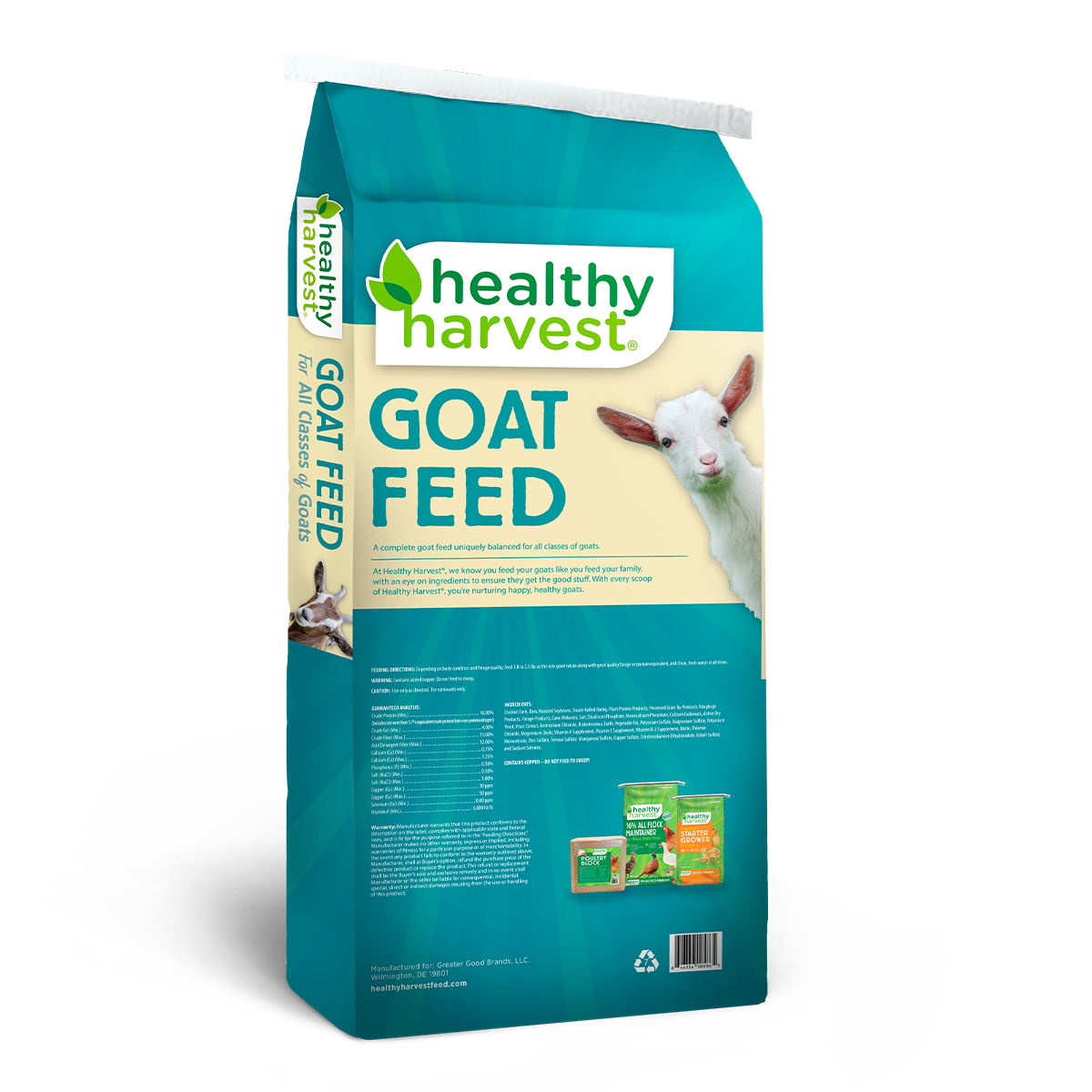 16% Goat Feed 40 lb Bag