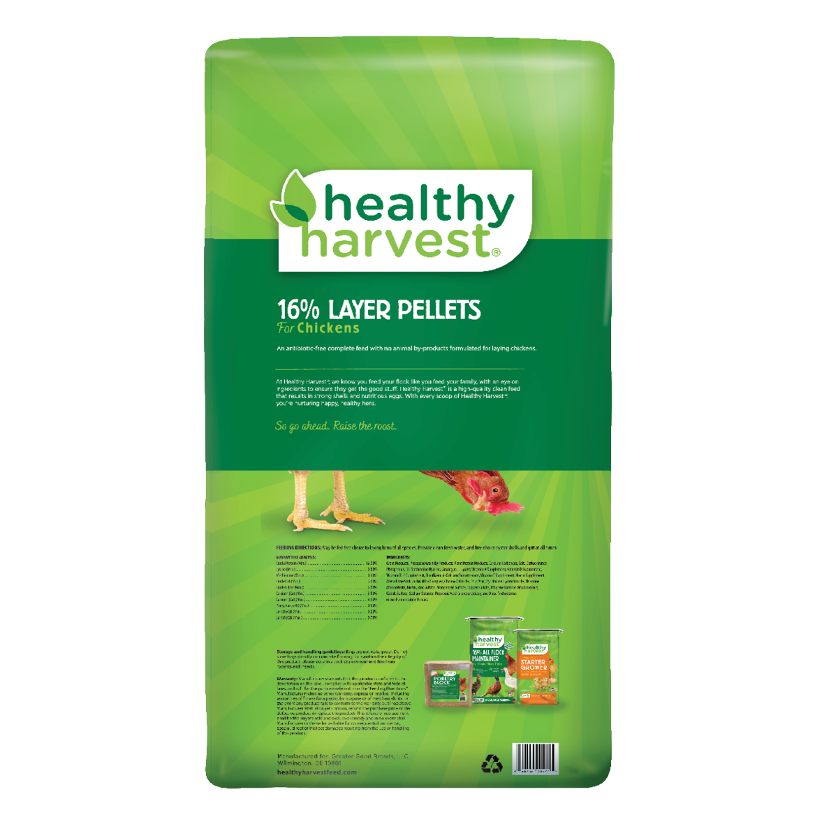 16% Layer Pellets 40 lb Bag