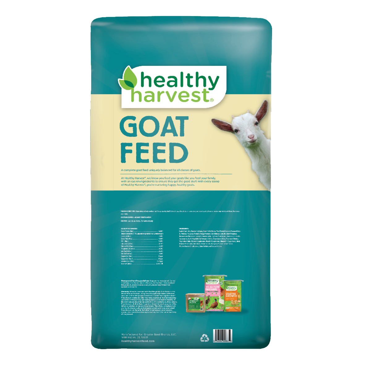 16% Goat Feed 40 lb Bag