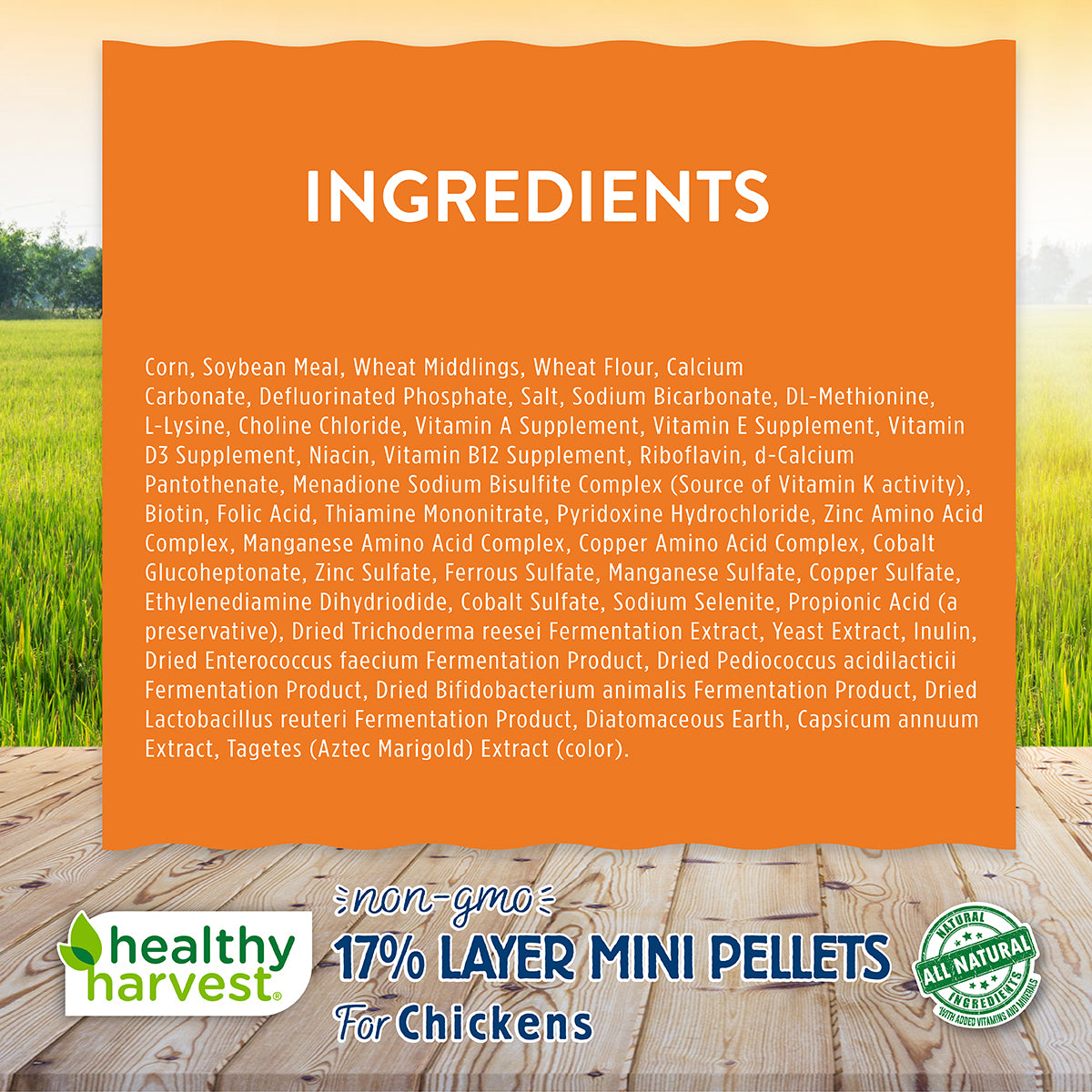 Non-GMO Layer Pellets