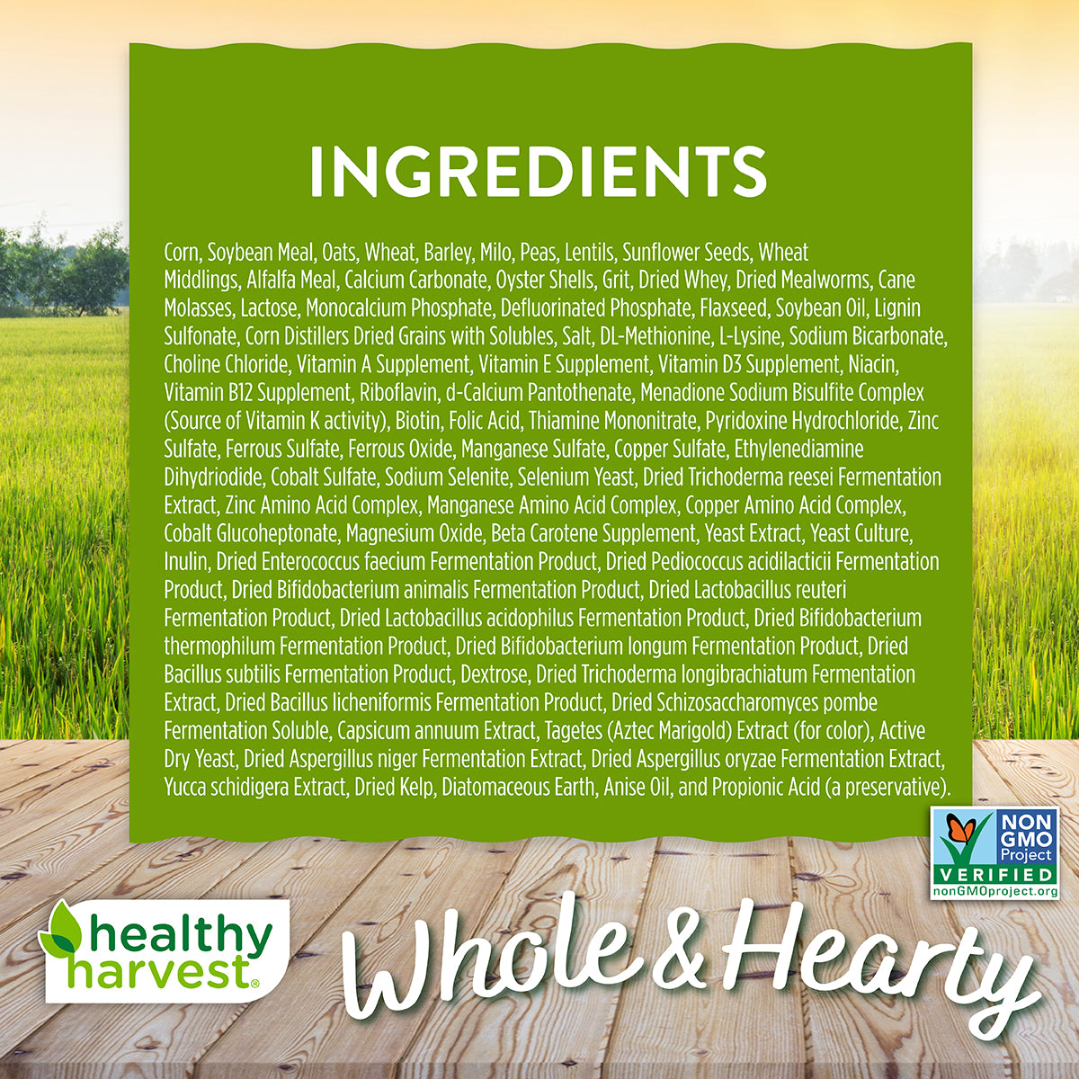 Non-GMO Whole & Hearty® 30 lb Bag