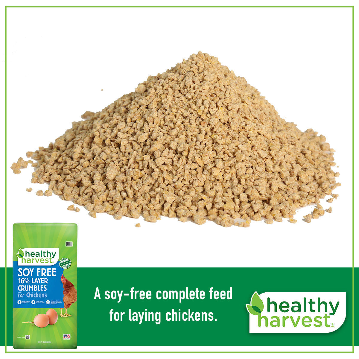 Soy Free Layer Crumble 40 lb